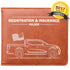CANOPUS Car Registration and Insurance Holder with Magnetic Closure, Car Document Holder, Vehicle Glove Box Organizer, Wallet for Auto, Motorcycle, Truck and More, 1 Pack with EZ Pass Strip